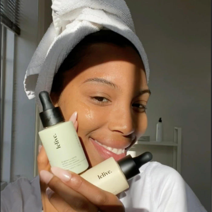 AM Serum and PM Serum duo for morning and evening skincare routine optimizing skin health
