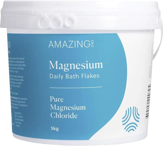 Amazing You Magnesium Daily Bath Flakes Pure Magnesium Chloride - 5kg - L'Organic