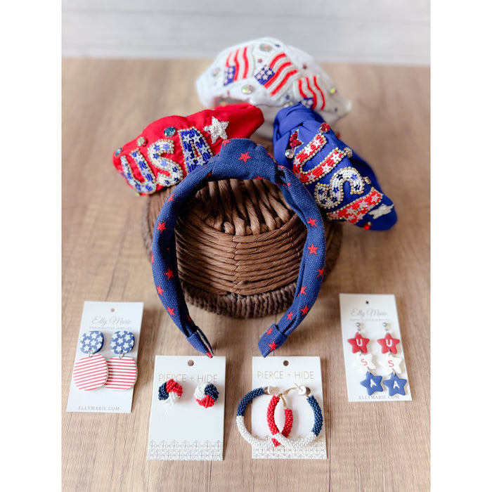 Americana Clay Earrings