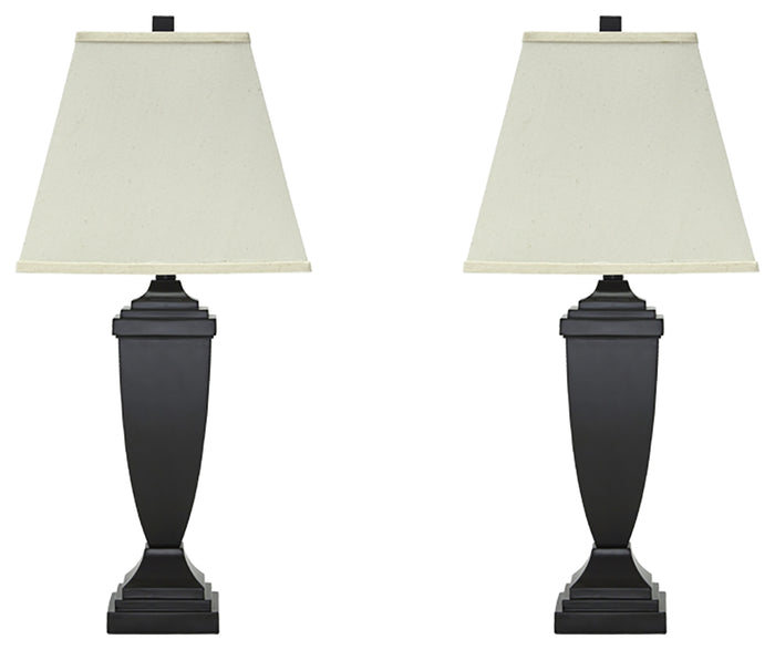 Amerigin L243154 Bronze Finish Poly Table Lamp 2CN