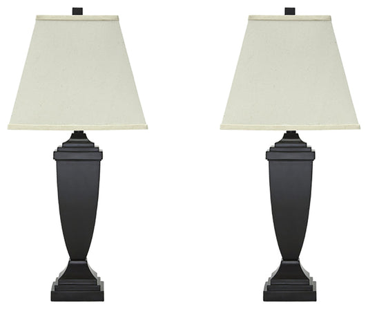 Amerigin L243154 Bronze Finish Poly Table Lamp 2CN