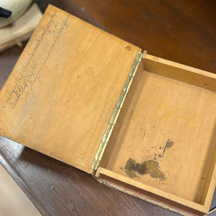 Antique Book Box