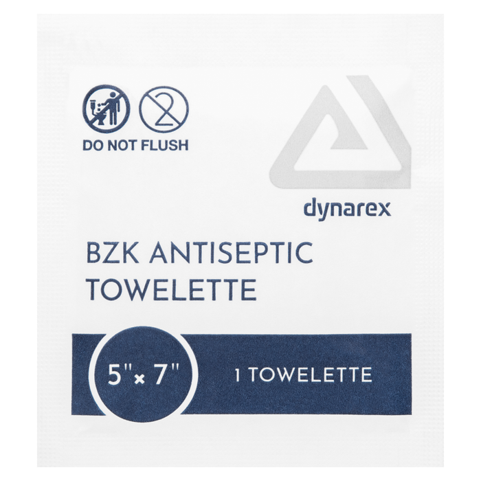 Antiseptic BZK Wipes Dynasafety (50/Bx)