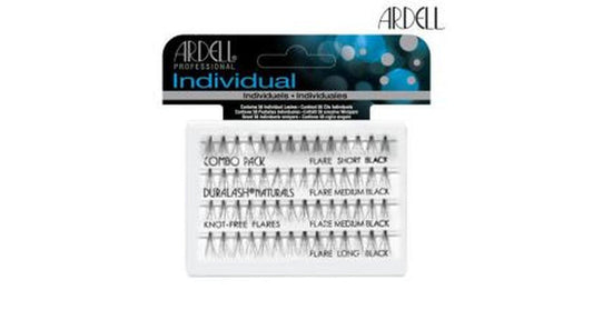 Ardell Individual Lashes Combo Pack - Black Flare Knot-Free (assorted)