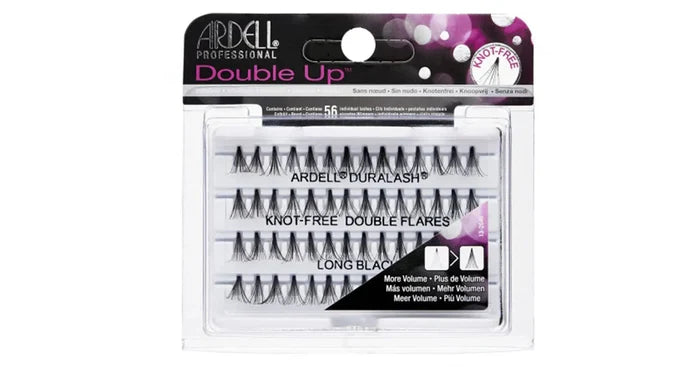 Ardell Knotted Double Up Individual Lashes Black Long