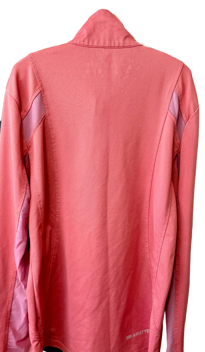 AriatTEK Heat Series Long Sleeve Riding Shirt | Women's XS | Coral Pink