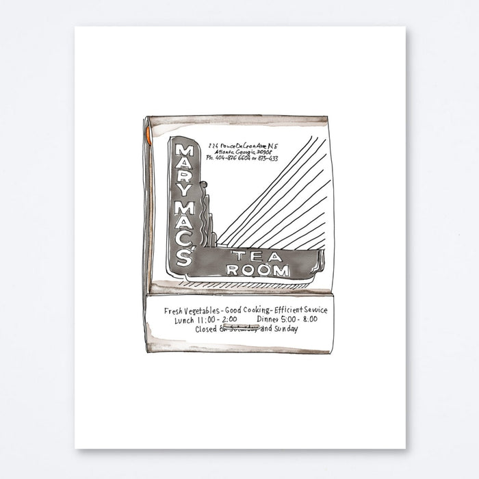 Art Print | Mighty Strike Match Club