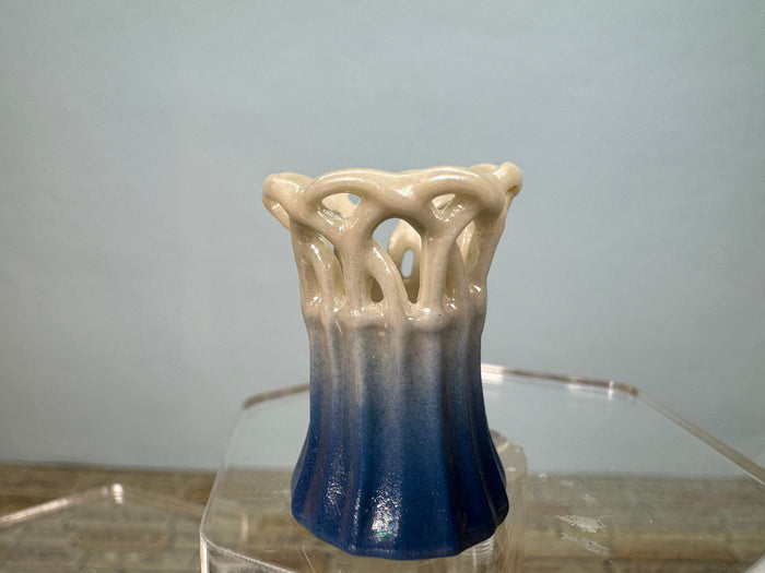 Artisan Vince Stapleton Handmade Pair Of Flower Vases