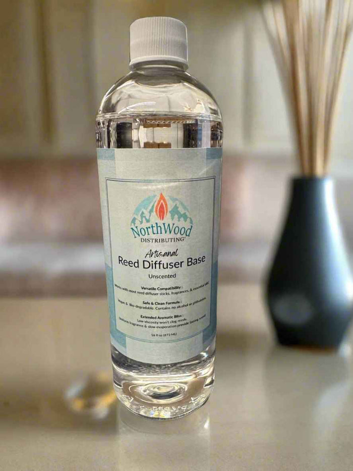 Artisanal Reed Diffuser Base - Un-Scented Custom House Blend for Improved Performance