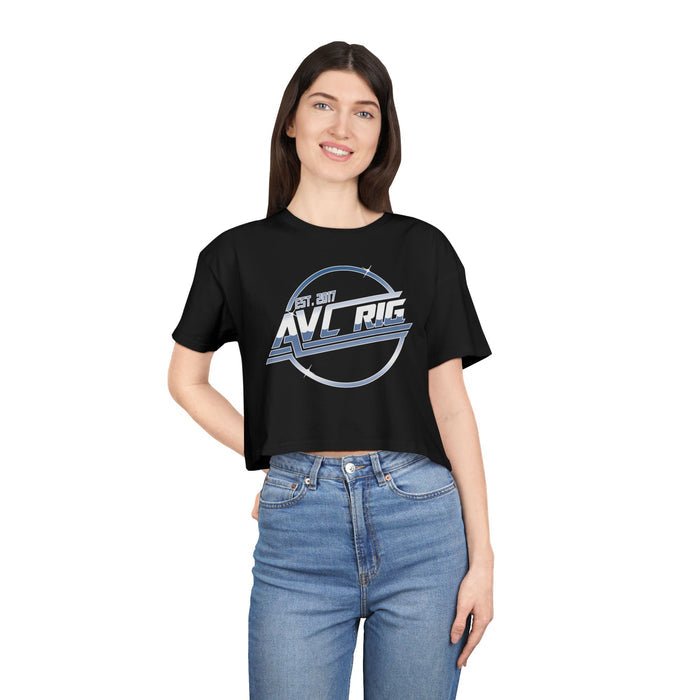 AVC RIG "Is This It?" Rock & Roll Crop Tee