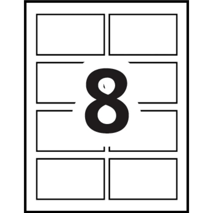 Avery 05390 Name Badge Inserts for Laser and Inkjet Printers, 2-1/4 x 3-1/2