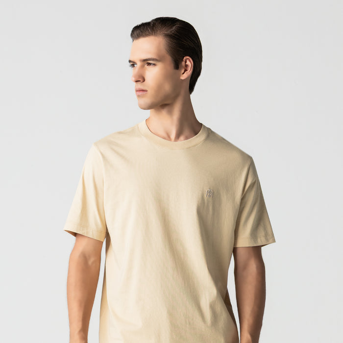 AZURIA T-SHIRT MEN BEIGE