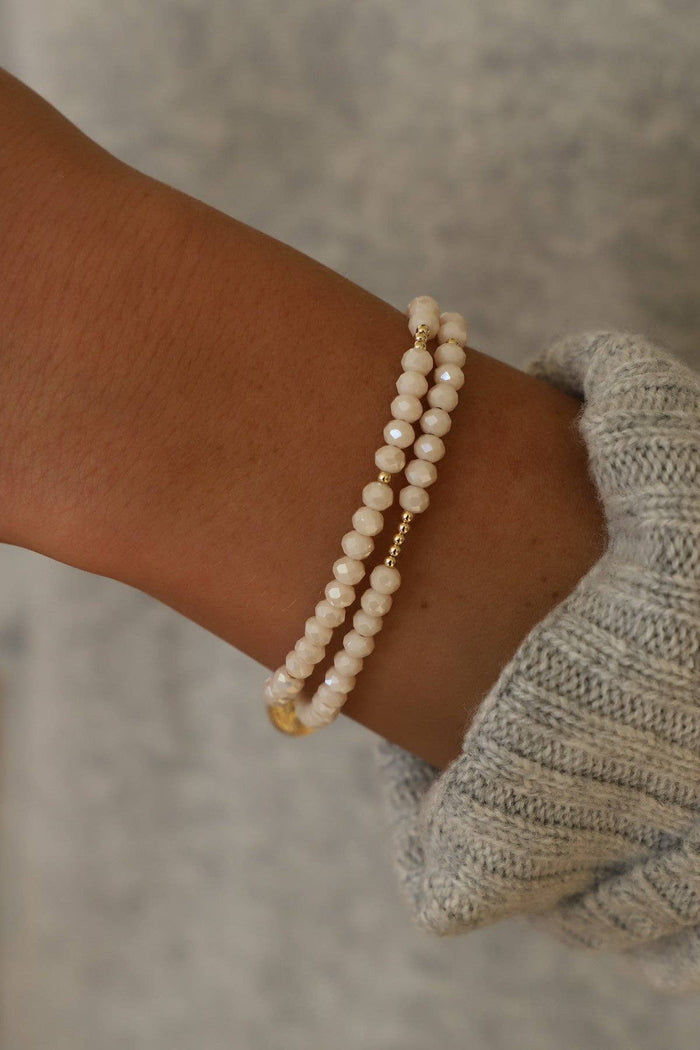 B1242G Bracelet-Blush Aura Wrap