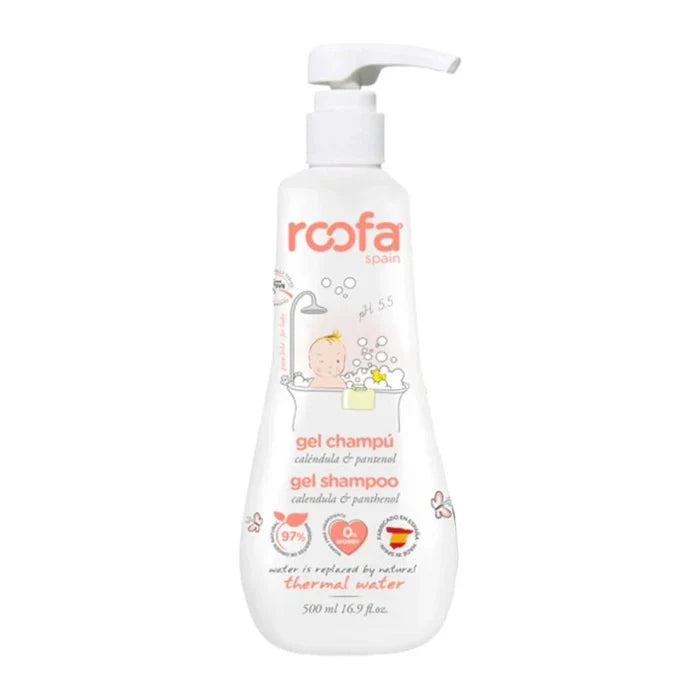 Baby Gel Shampoo with Calendula & Panthenol for Sensitive Skin – 500ml
