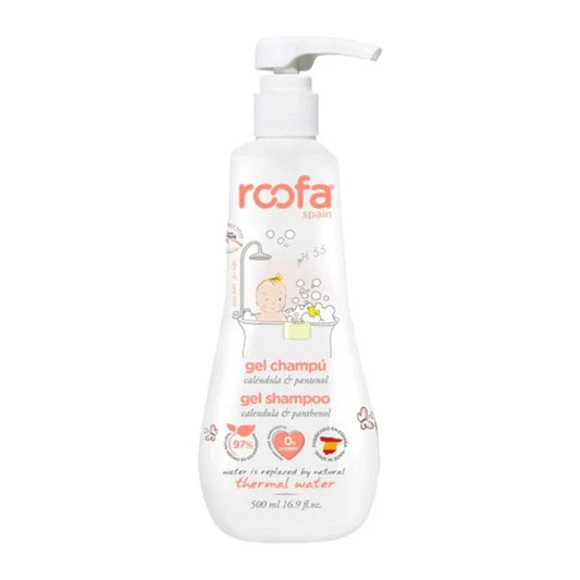 Baby Gel Shampoo with Calendula & Panthenol for Sensitive Skin – 500ml
