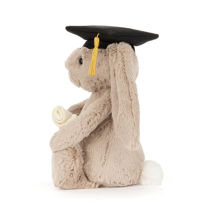 Bashful Graduation Bunny