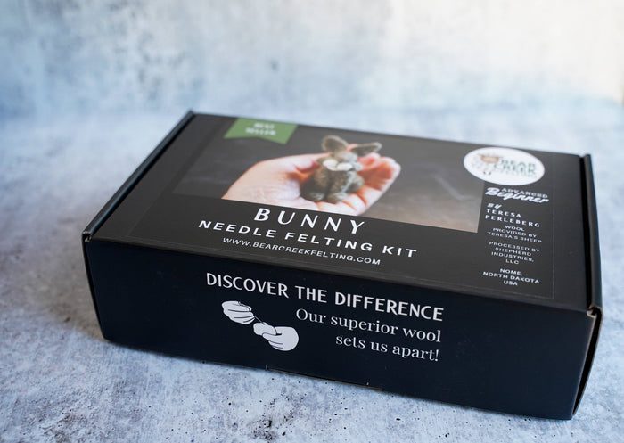 Bear Creek Felting | Rabbit Needle Felting Kit