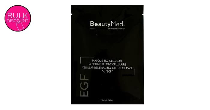BeautyMed EGF Cellular Renewal Biocellulose Mask (3/pk)