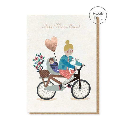 Best Mum Ever Greetings Card Stormy Knight &Keep