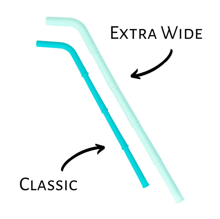 Big Bee, Little Bee Build-a-Straw Reusable Standard Silicone Straw - Rainbow