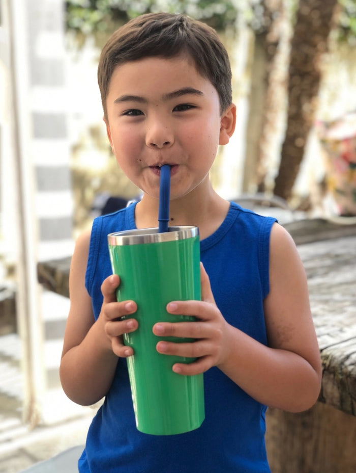 Big Bee, Little Bee Build-a-Straw Reusable Standard Silicone Straw - Rainbow