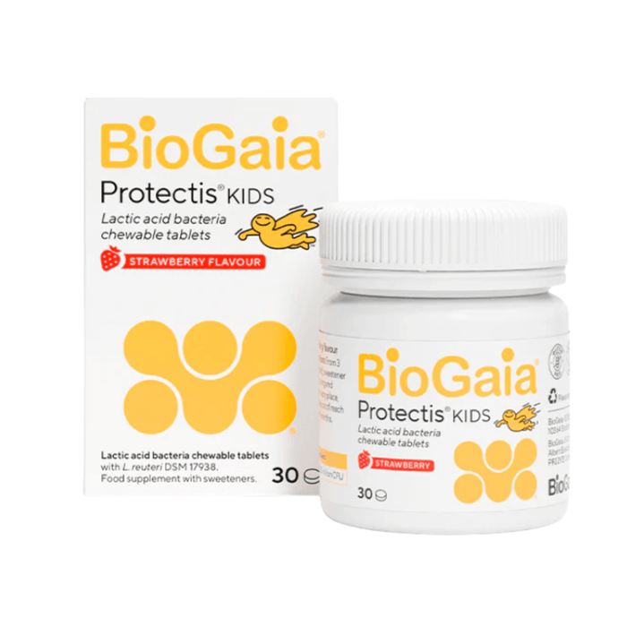 BioGaia Protectis Strawberry Kids Tablets 30s-