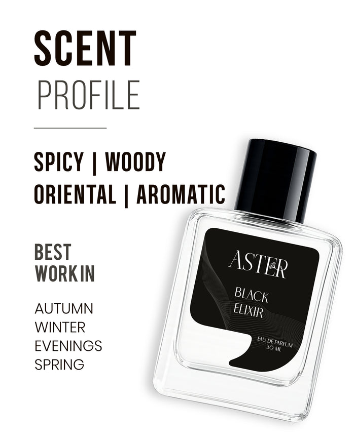 Black Elixer EDP for Unisex 50ml bottle
