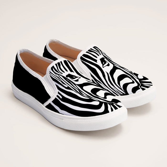 Black Eye Slipons - The Quirky Naari
