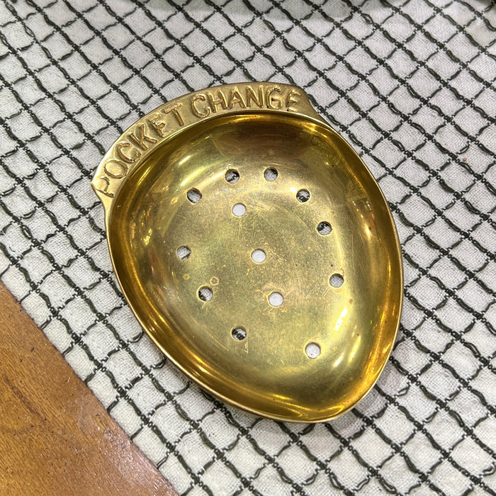 Brass Pocket Change Dish