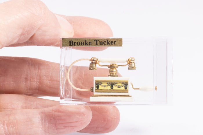 Brooke Tucker White French Telephone