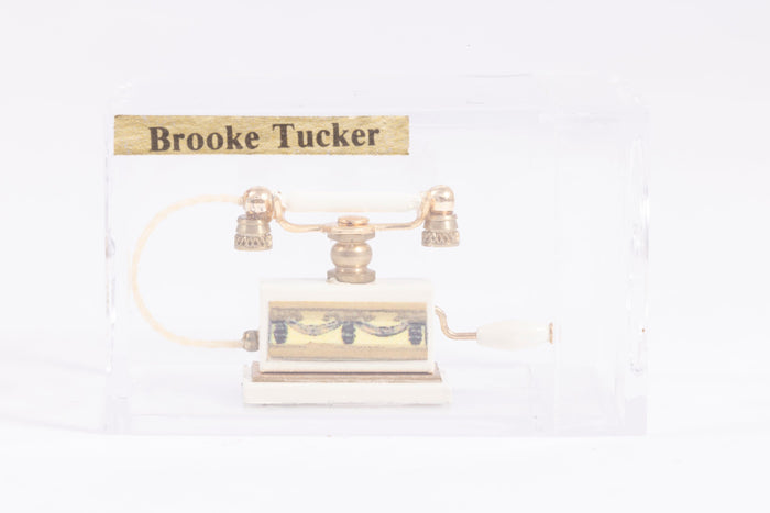 Brooke Tucker White French Telephone