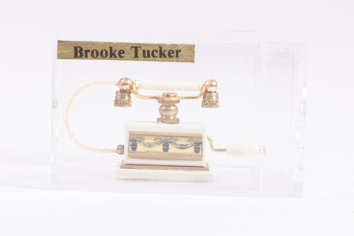 Brooke Tucker White French Telephone