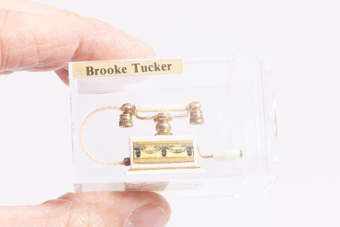 Brooke Tucker White French Telephone