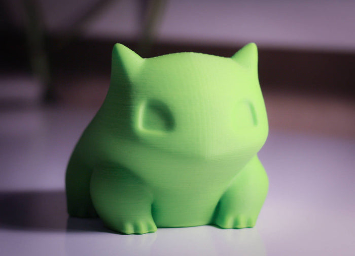 Bulbasaur Planter – Mini Desk Cactus Planter, 3D Printed Pokemon Pot