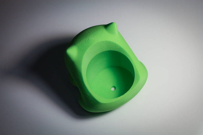 Bulbasaur Planter – Mini Desk Cactus Planter, 3D Printed Pokemon Pot
