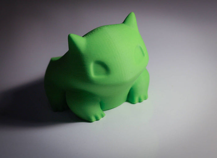 Bulbasaur Planter – Mini Desk Cactus Planter, 3D Printed Pokemon Pot