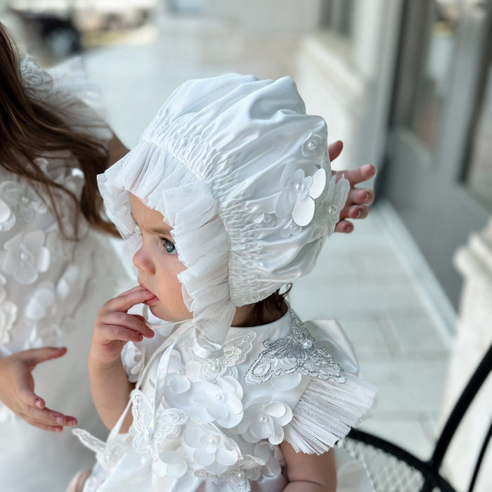 Butterfly Ceremony Bonnet - Petite Maison Kids