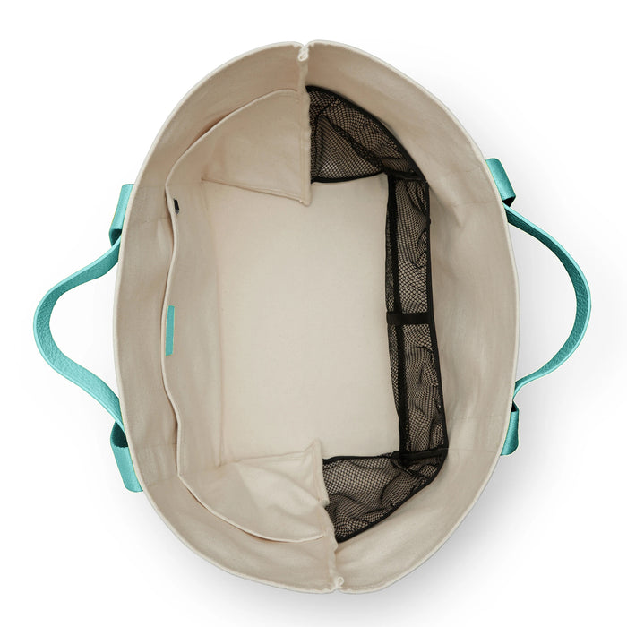 Canvas Tote Natural Canvas/Celeste