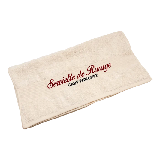Captain Fawcett's Luxurious Shave Towel barberhåndkle - Stor