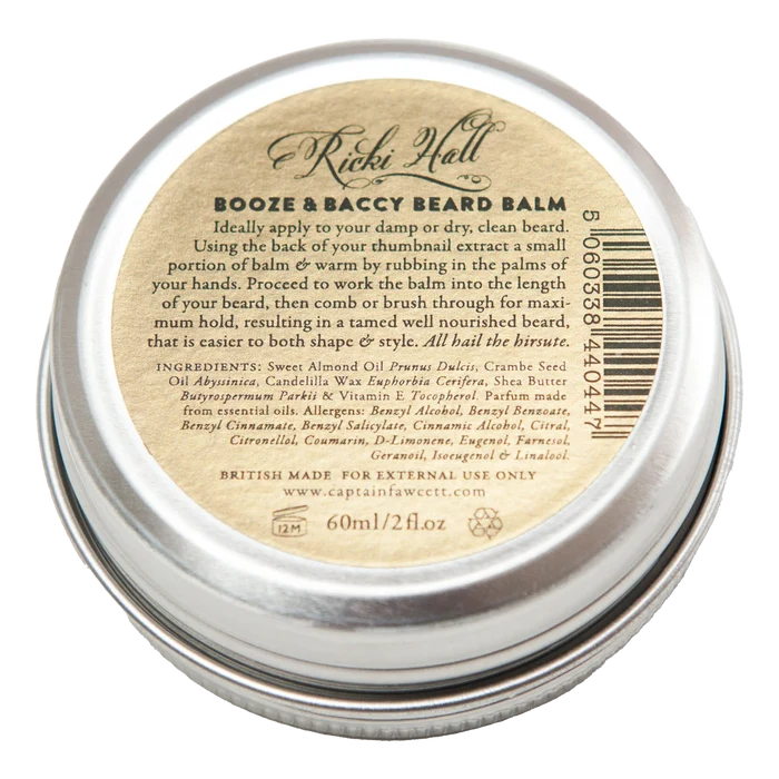 Captain Fawcett's Ricki Hall Booze & Baccy Beard Balm