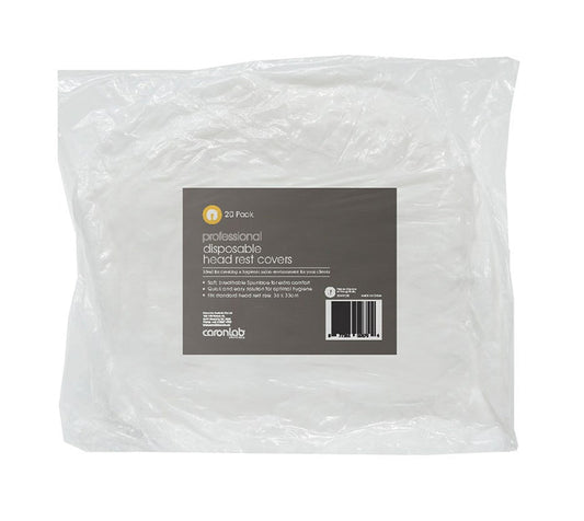 CaronLab Disposable Face / Head Rest Cover - 20 Pack