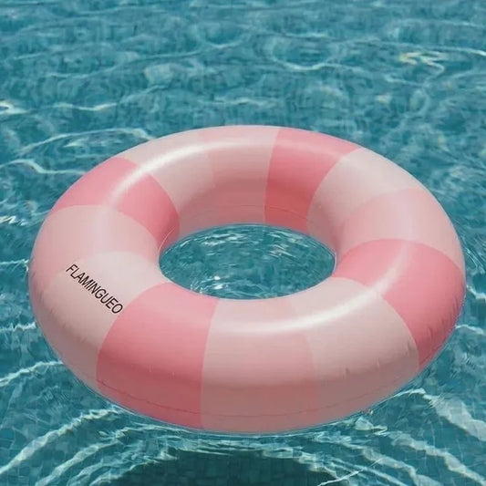 Celia Inflatable Donut Pool Float Swim Ring for Pool & Beach