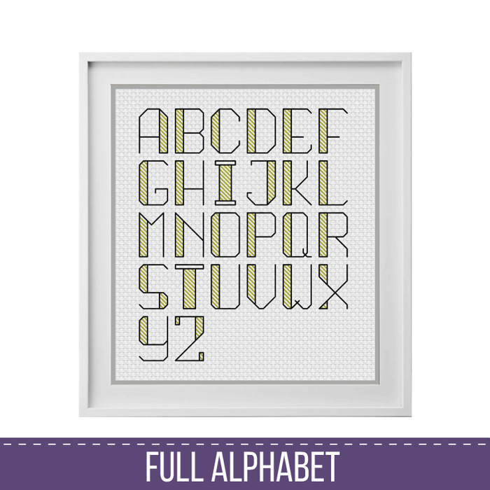 Centre Stage - Floral Crest Blackwork Pattern by Peppermint Purple