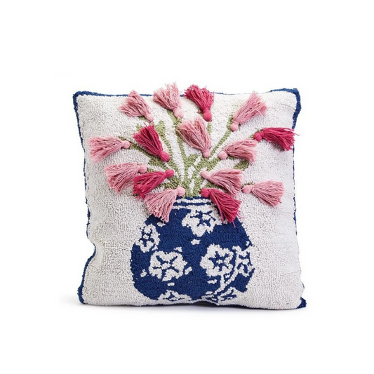 Chinoiserie Vase Throw Pillow