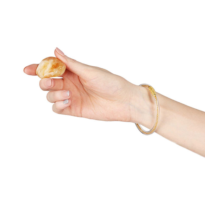 Citrine Luxe All Weather Bangle®(AWB®) - Serenity Prayer | Bangle Bracelets for Women | BuDhaGirl