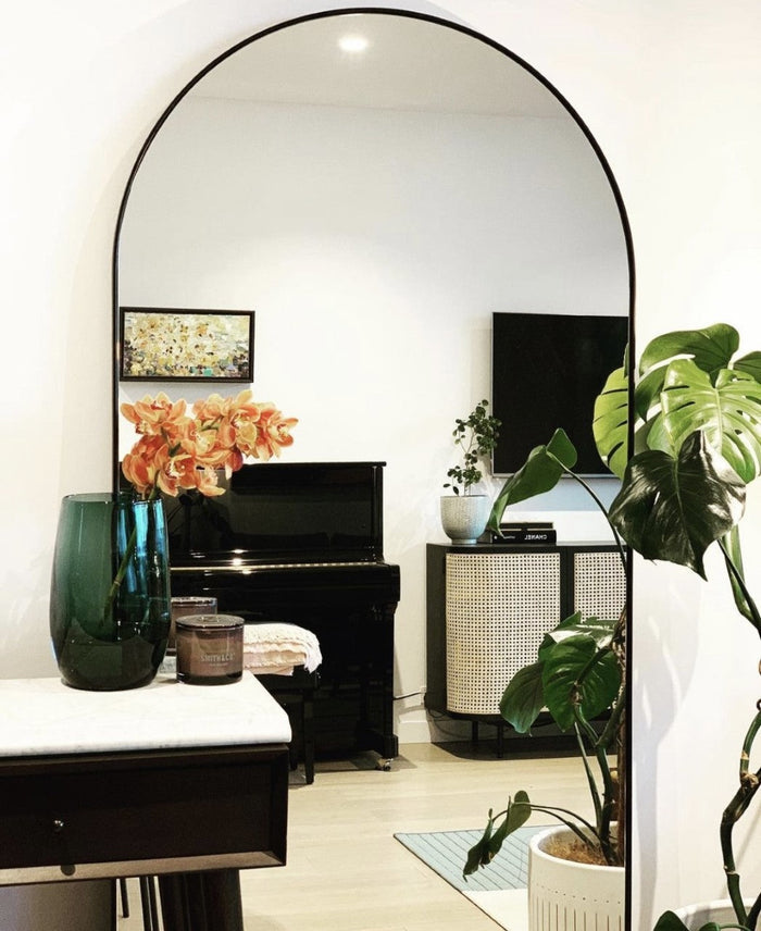 Print Decor | Bjorn Black Arched 80 x 180 x 2.5 cm