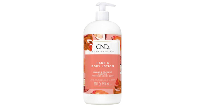 CND Hand & Body Lotion - Mango & Coconut (976ml/33oz)