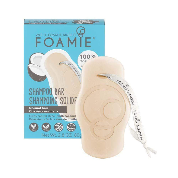 Coconut Shampoo Bar for Normal Hair by FOAMIE &Keep