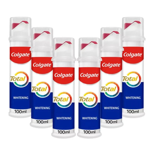 Colgate Total Whitening Toothpaste, 6 x 100ml - Shoppers-kart.com