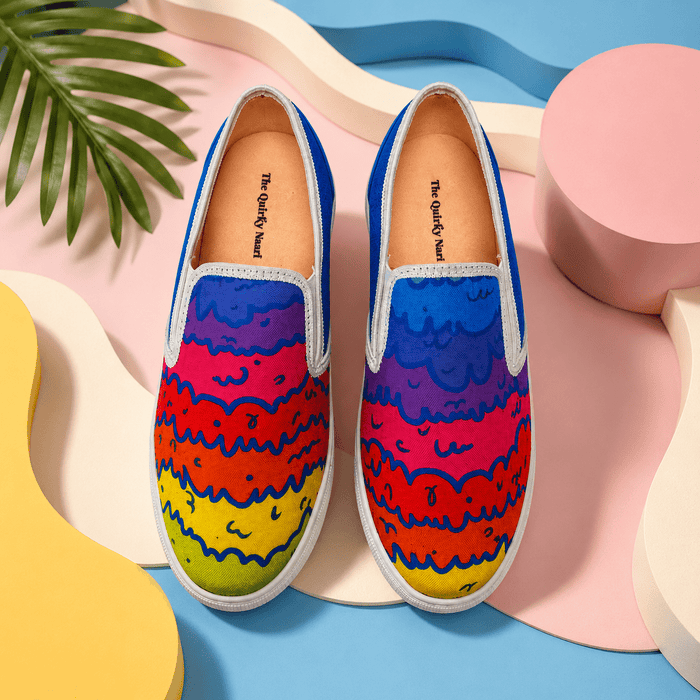 Color Melting Blue - The Quirky Naari
